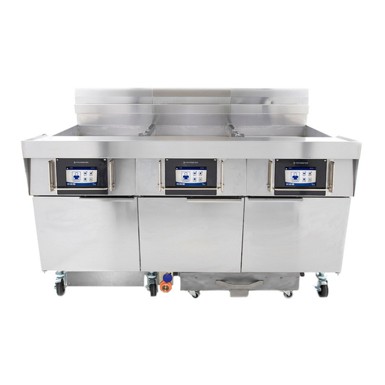 Welbilt FRYMASTER FilterQuick FQG120T easyTouch Installation, Operation And Maintenance Manual