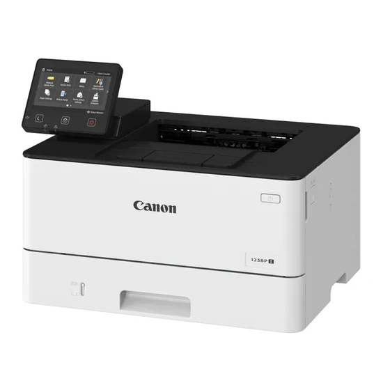 Canon 1238P II Manuals