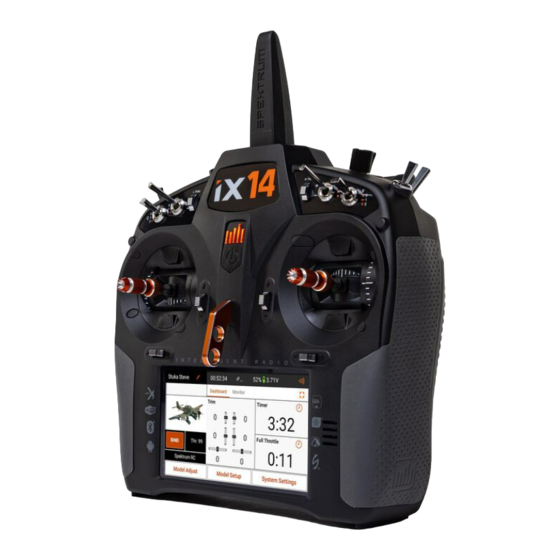 Horizon Hobby SPMR14000EU Manuals