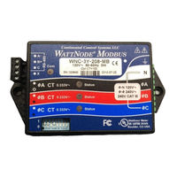 WattNode WNC-3D-240-MB Installation And Operation Manual