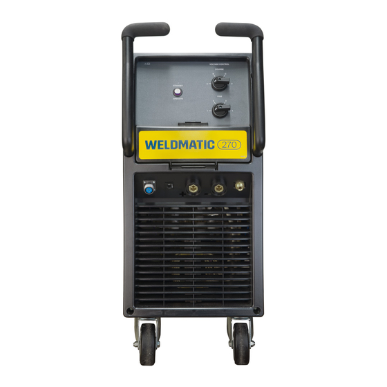 WIA WELDMATIC 270 Operator's Manual