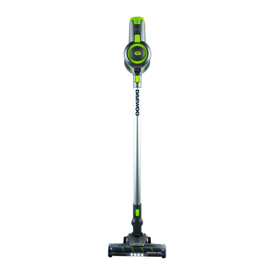 Daewoo FLR00040 - Cyclone Freedom Pro 22.2V Cordless Vacuum Manual