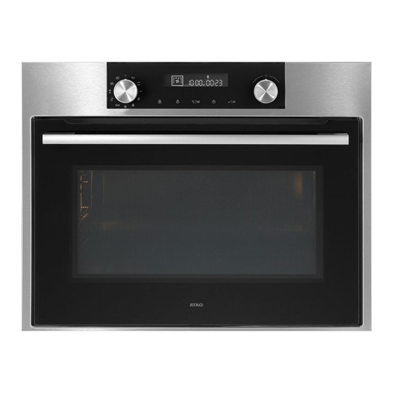 Atag CX45 C Series Instructions For Use Manual
