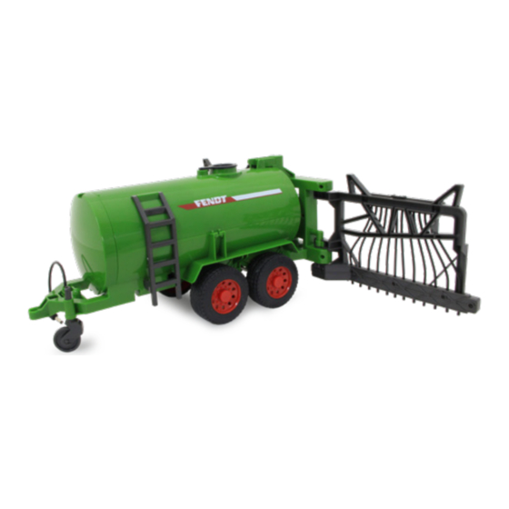 Jamara Traktor Zubehor Fendt Fasswagen Instructions Manual