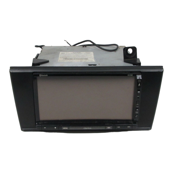Clarion VX709A Owner's Manual & Installation Manual