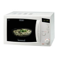 DELONGHI MW 355 Instruction Booklet