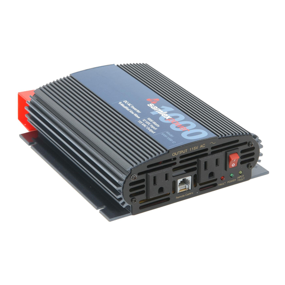 Samlexpower SAM-1000-12 Owner's Manual