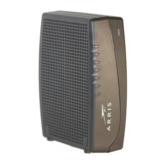 Arris Touchstone CM900 User Manual