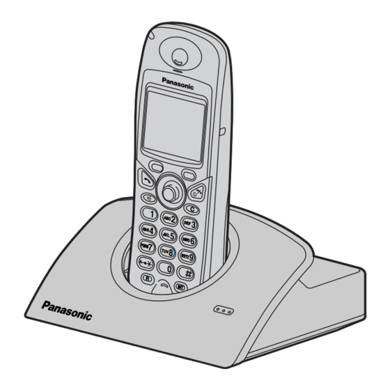 Panasonic KX-TCD500AL Operating Instructions Manual