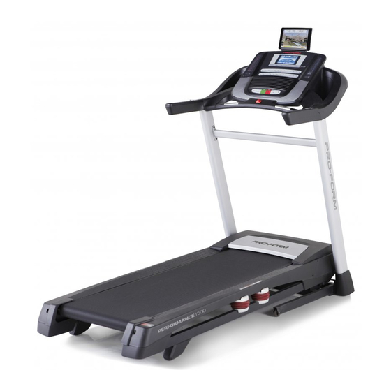 Pro-Form Performance 1500 PETL13015.1 User Manual