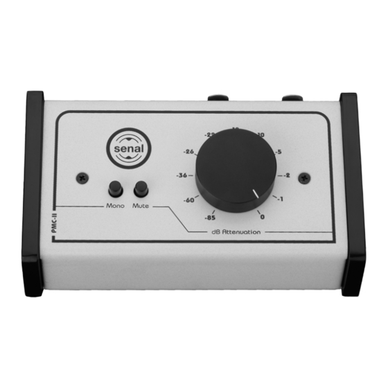 Senal PMC-II User Manual