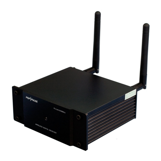 PopPulse PC-Link 24/96Khz User Manual