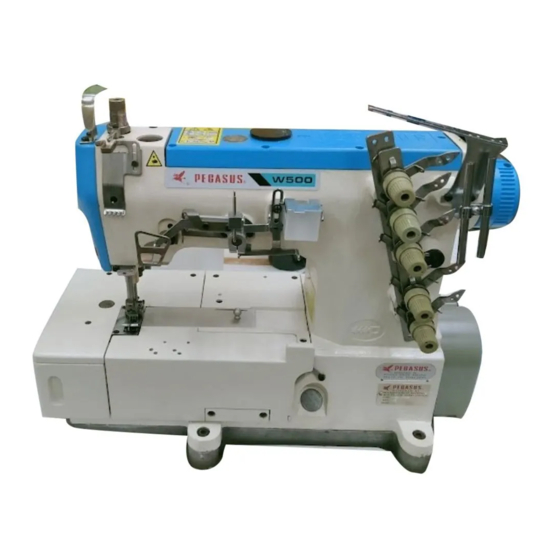 Pegasus W500 Series Instructions Manual