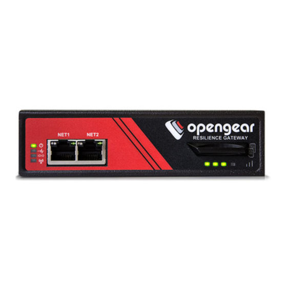 Opengear ACM7004-2-LMA Quick Start Manual