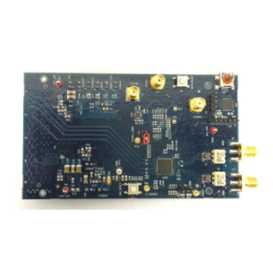 Analog Devices AD9152-FMC-EBZ Quick Start Manual