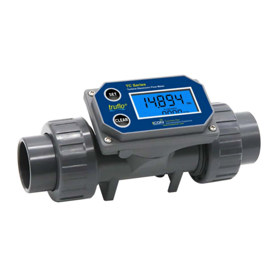 ICON truflo TC Series Operating Manual