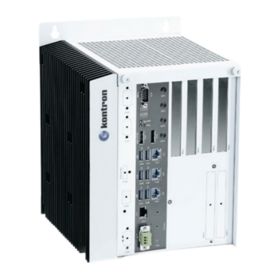Kontron KBox C-104-TGL Series User Manual