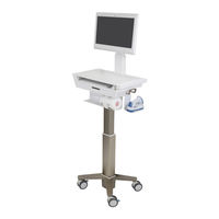 Ergotron CareFit Slim LCD Cart with Drawer User Manual