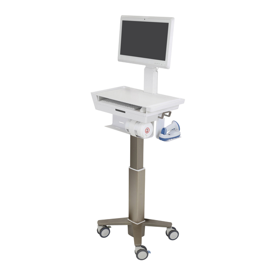 Ergotron CareFit Slim LCD Cart with Drawer Manuals