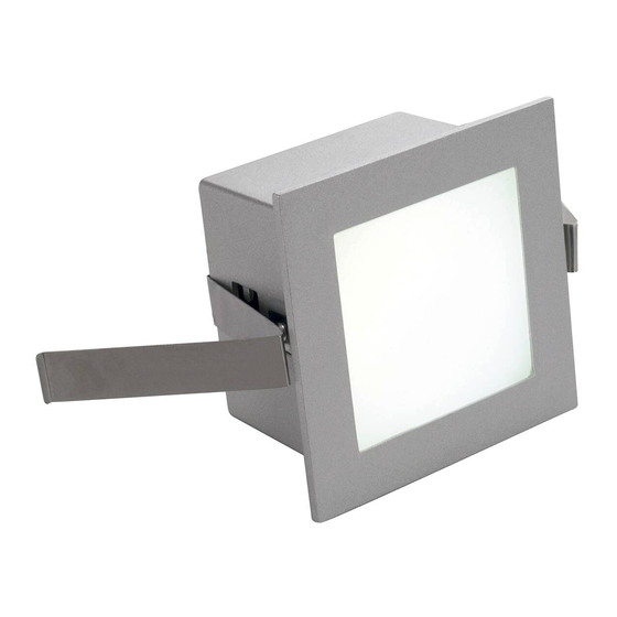 SLV 111260 LED Recessed Light Manuals