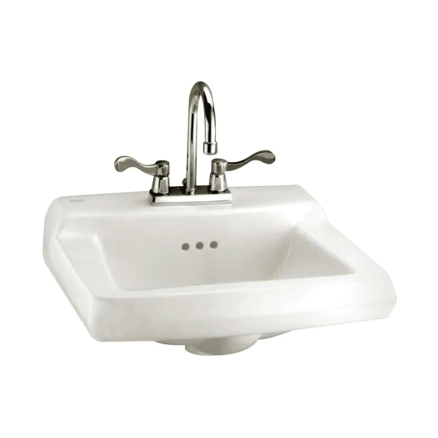 American Standard Comrade Wall-Hung Lavatory 0124.024 Specification Sheet