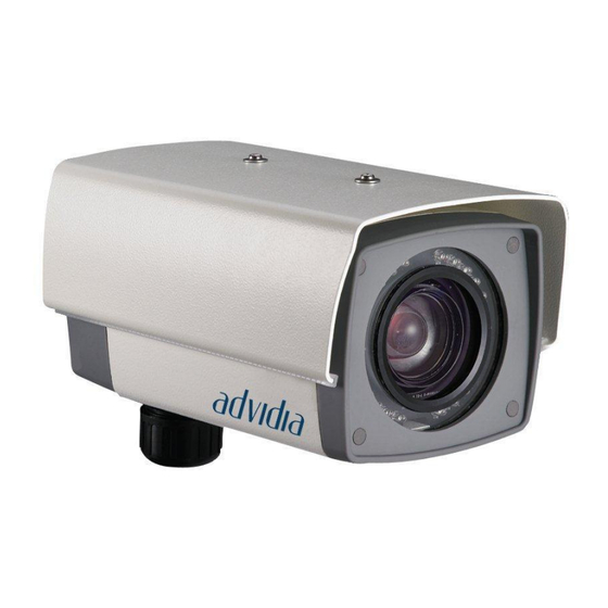 User Manuals: Advida B-33 Network surveillance camera