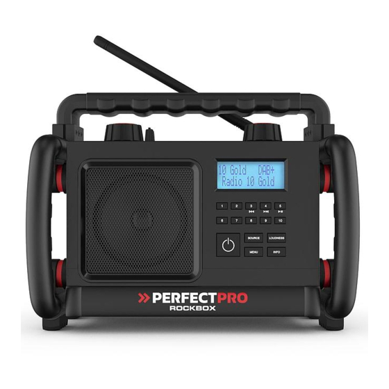 perfect pro Rockbox Instruction Manual