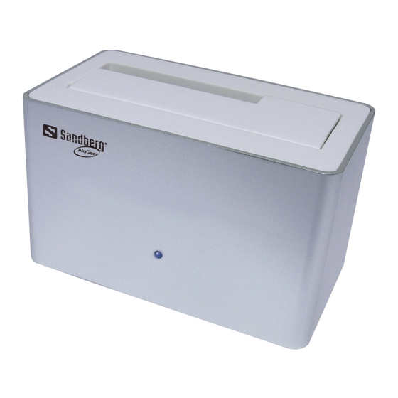 User Manuals: Sandberg 133-71 SATA Docking Station