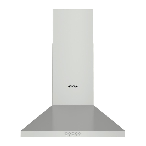 Gorenje WHC529E4X Manual