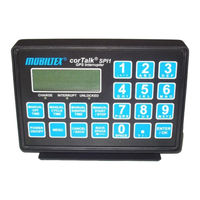 MOBILTEX CorTalk SPI1 Installation And Operating Instructions Manual