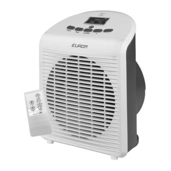 EUROM Safe-T-Fanheater 2000 LCD Instruction Manual