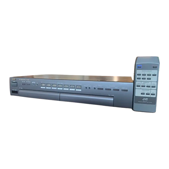 JVC JX-S700 Instructions Manual