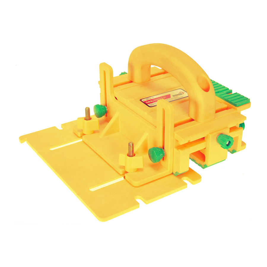 microjig GRR-RIPPER GR-100, GRR-RIPPER GR-200 Manual