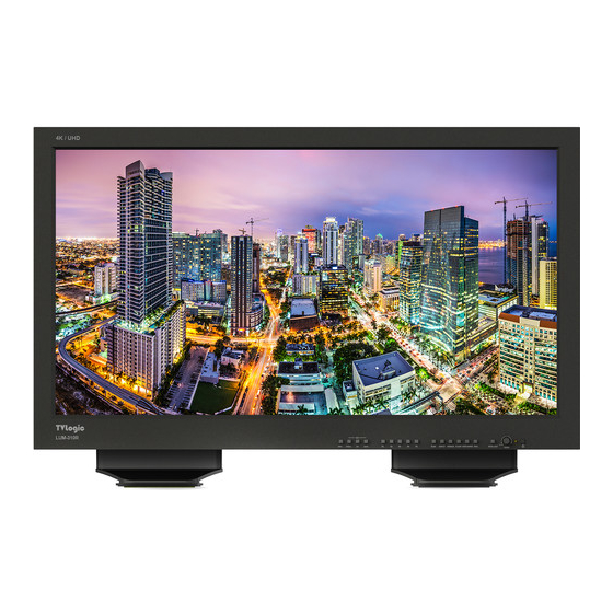 TVLogic LUM-310R Operation Manual