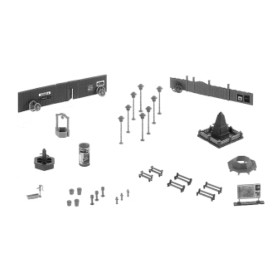 Faller Park accessories Quick Start Manual