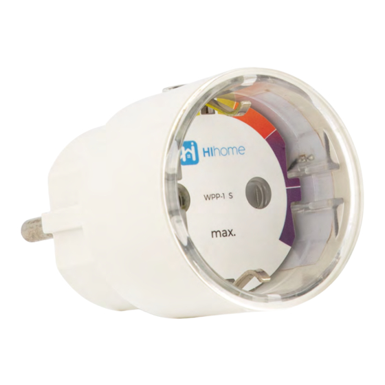 Hihome WPP-16S1 Quick Start Manual