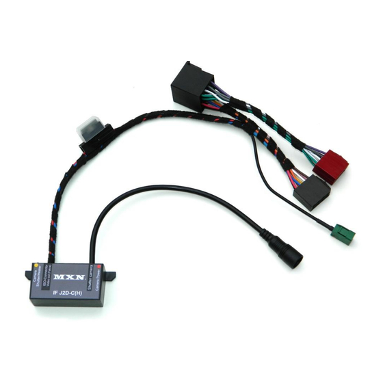 MXN IF-J2D-C Installation Manual