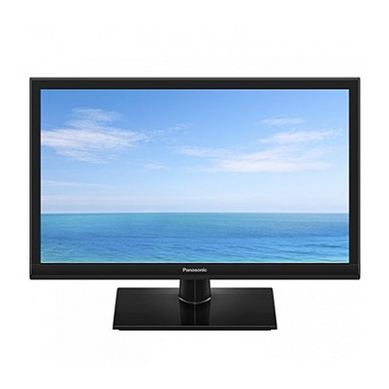 Panasonic Viera TH-24A400H Operating Instructions Manual