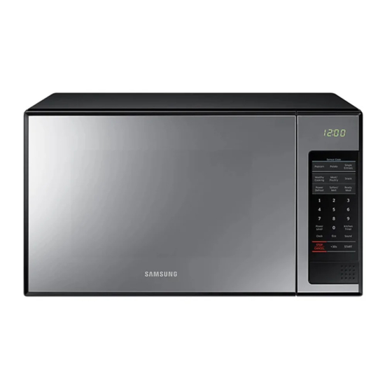 Samsung ME0113MB1 Owner's Instructions & Cooking Manual