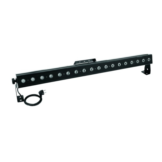 EuroLite LED BAR-18 TCL 18x3W User Manual