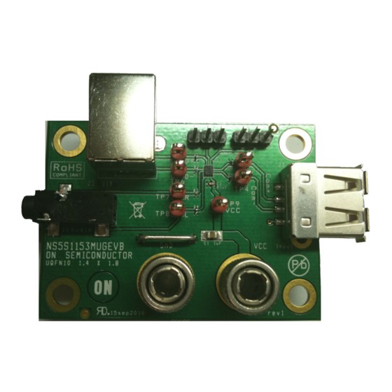 ON Semiconductor NS5S1153MUGEVB User Manual