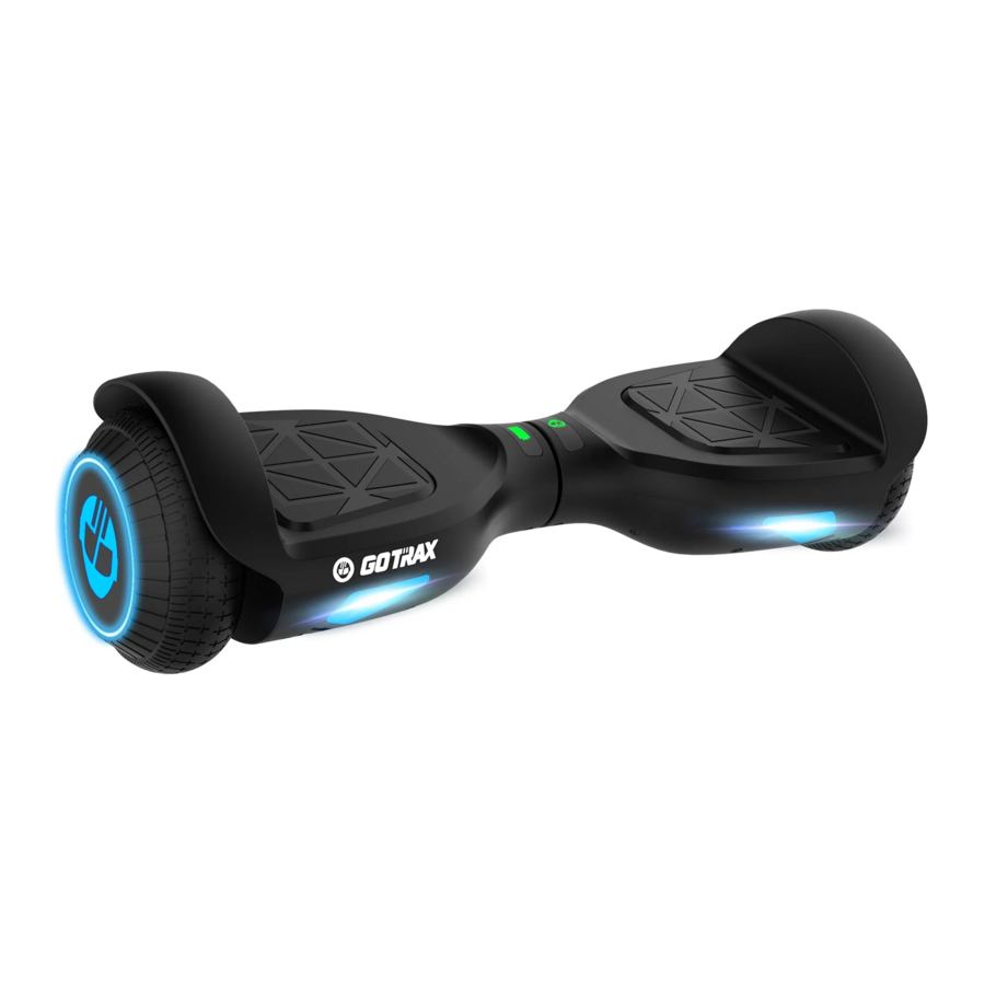 Gotrax EDGE - Hoverboard Manual