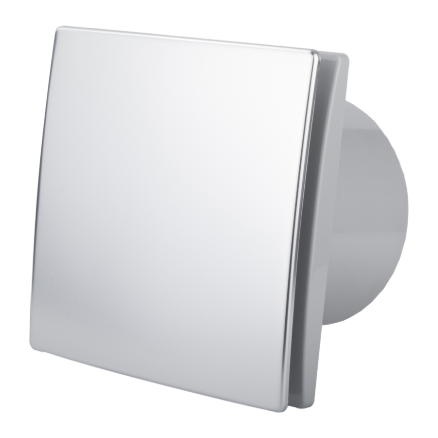 Addvent elegance AVX100, AVX150 - Fan Manual