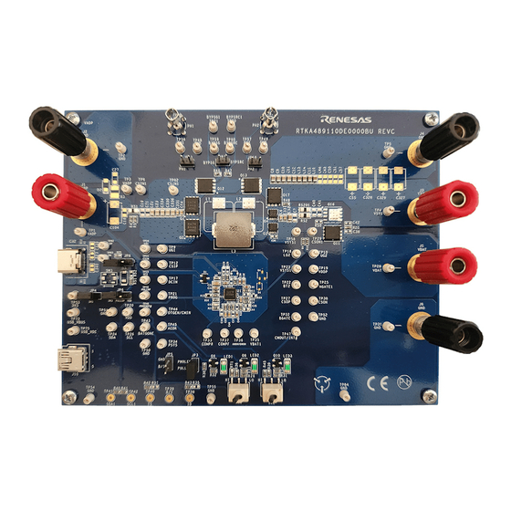 Renesas RTKA489110DE0000BU Manual