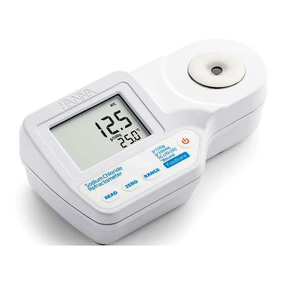 Hanna Instruments HI96821 Instruction Manual