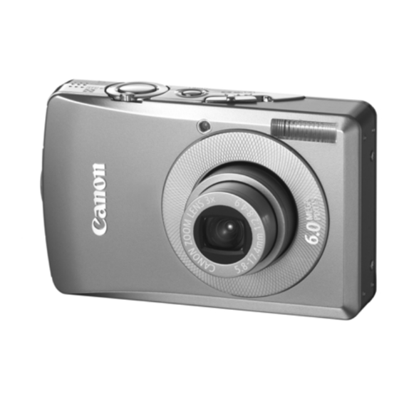 Canon Digital IXUS 65 User Manual
