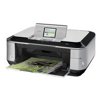 Canon PIXMA MP640 Getting Started Manual