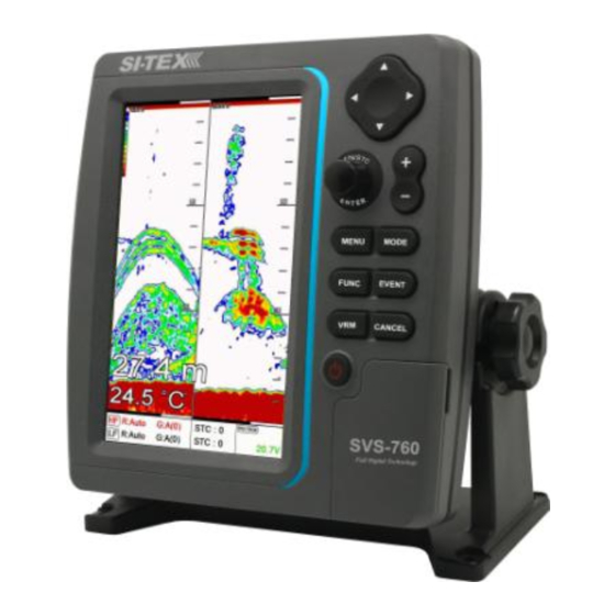 Si-tex SVS-760F Operation Manual