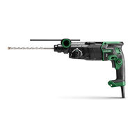 HIKOKI DH 28PEC Handling Instructions Manual