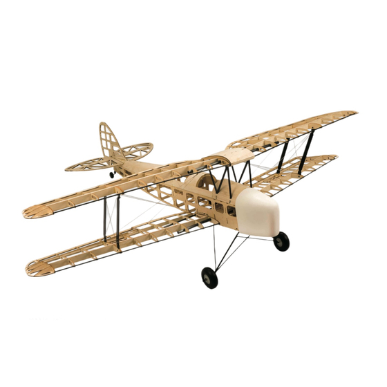 Dancing Wings Hobby Tiger Moth V2.0 Installation Instructions Manual